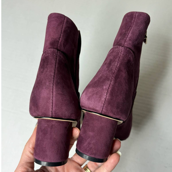 Draper James Burgundy Bethany Bootie NEW Size 10 - Picture 7 of 10